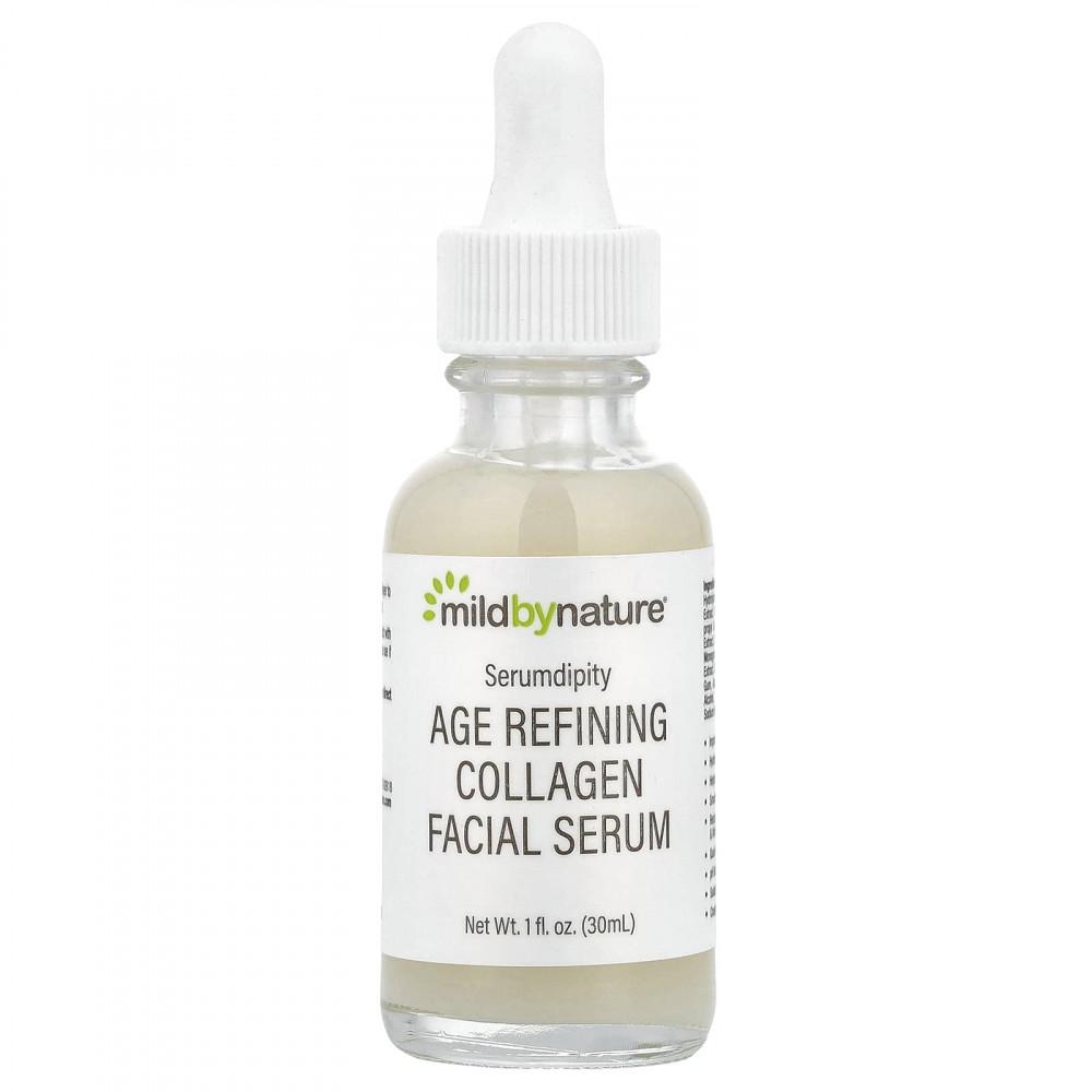 Mild By Nature, Serumdipity, антивозрастная сыворотка для лица с коллагеном, 30 мл (1 жидк. унция) в Москве - eco-herb.ru | изображение Mild By Nature, Serumdipity, антивозрастная сыворотка для лица с коллагеном, 30 мл (1 жидк. унция) в Москве - eco-herb.ru | фото