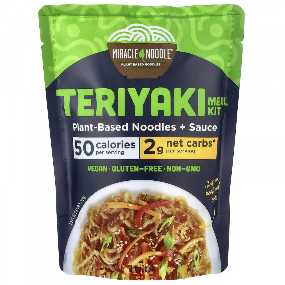 Miracle Noodle, набор блюд, терияки, 261 г (9,2 унции) в Москве - eco-herb.ru | изображение Miracle Noodle, набор блюд, терияки, 261 г (9,2 унции) в Москве - eco-herb.ru | фото