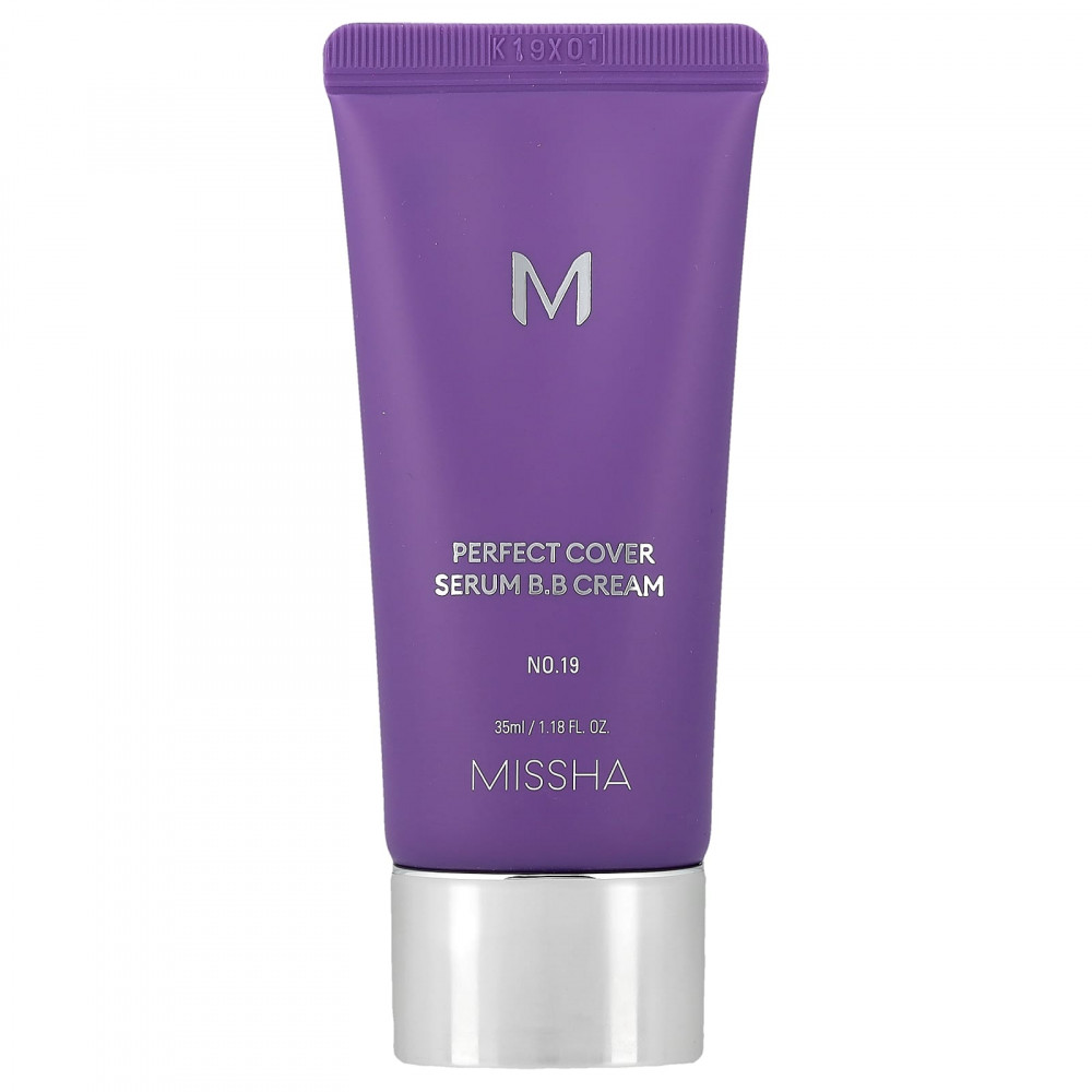 Missha, Perfect Cover Serum, BB-крем, № 19, слоновая кость, 35 мл (1,18 жидк. унции) в Москве - eco-herb.ru | изображение Missha, Perfect Cover Serum, BB-крем, № 19, слоновая кость, 35 мл (1,18 жидк. унции) в Москве - eco-herb.ru | фото
