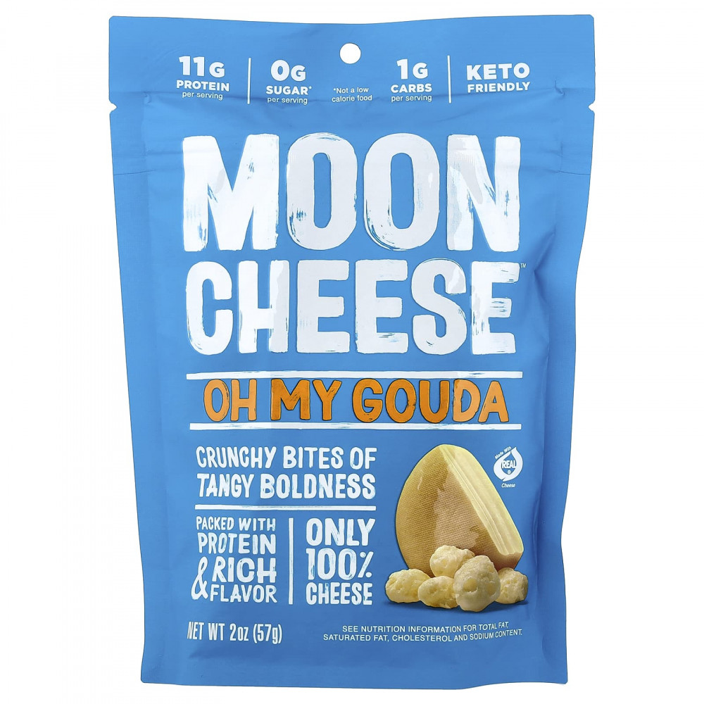 Moon Cheese, Oh My Gauda, хрустящие кусочки, 57 г (2 унции) в Москве - eco-herb.ru | изображение Moon Cheese, Oh My Gauda, хрустящие кусочки, 57 г (2 унции) в Москве - eco-herb.ru | фото