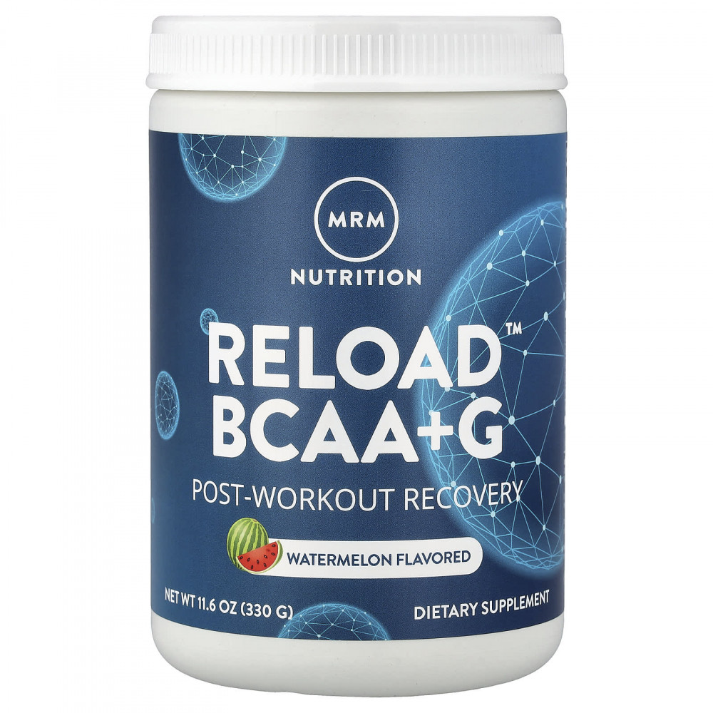 MRM Nutrition, Relow BCAA+G™, средство для восстановления после тренировки, со вкусом арбуза, 330 г (11,6 унции) в Москве - eco-herb.ru | изображение MRM Nutrition, Relow BCAA+G™, средство для восстановления после тренировки, со вкусом арбуза, 330 г (11,6 унции) в Москве - eco-herb.ru | фото