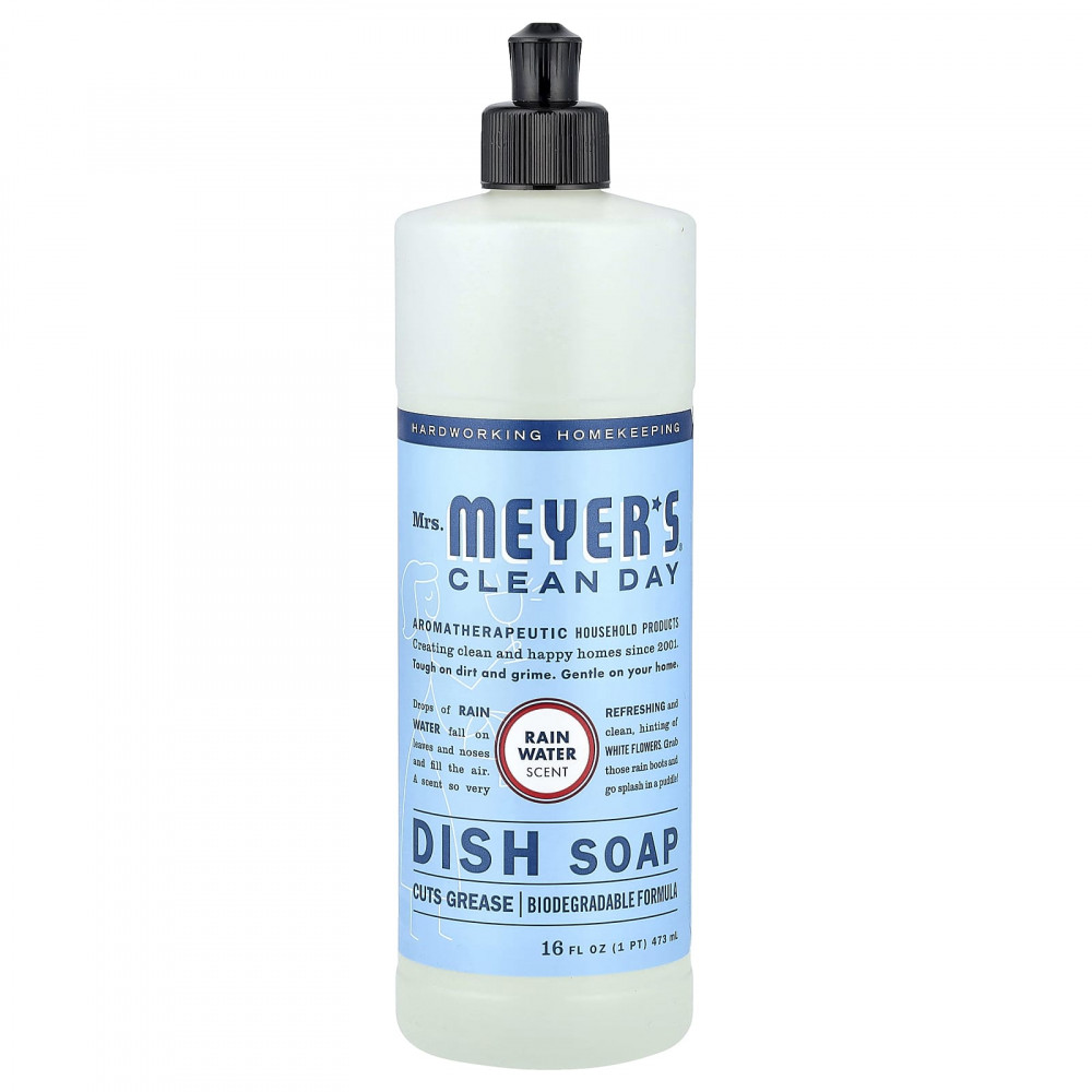 Mrs. Meyers Clean Day, Мыло для посуды, дождевая вода, 473 мл (16 жидк. Унций) в Москве - eco-herb.ru | изображение Mrs. Meyers Clean Day, Мыло для посуды, дождевая вода, 473 мл (16 жидк. Унций) в Москве - eco-herb.ru | фото