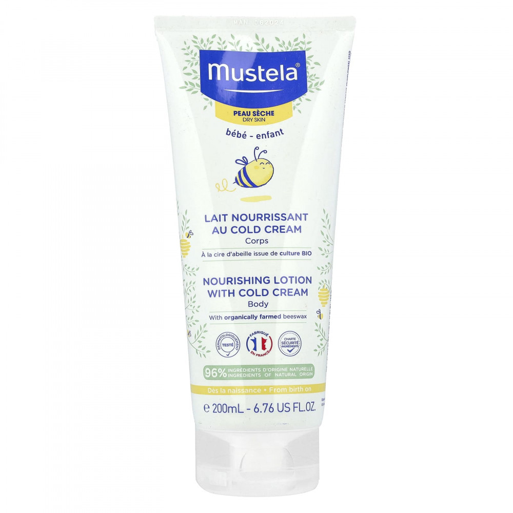 Mustela, Питательный лосьон для тела с холодным кремом, 200 мл (6,76 жидк. Унции) в Москве - eco-herb.ru | изображение Mustela, Питательный лосьон для тела с холодным кремом, 200 мл (6,76 жидк. Унции) в Москве - eco-herb.ru | фото