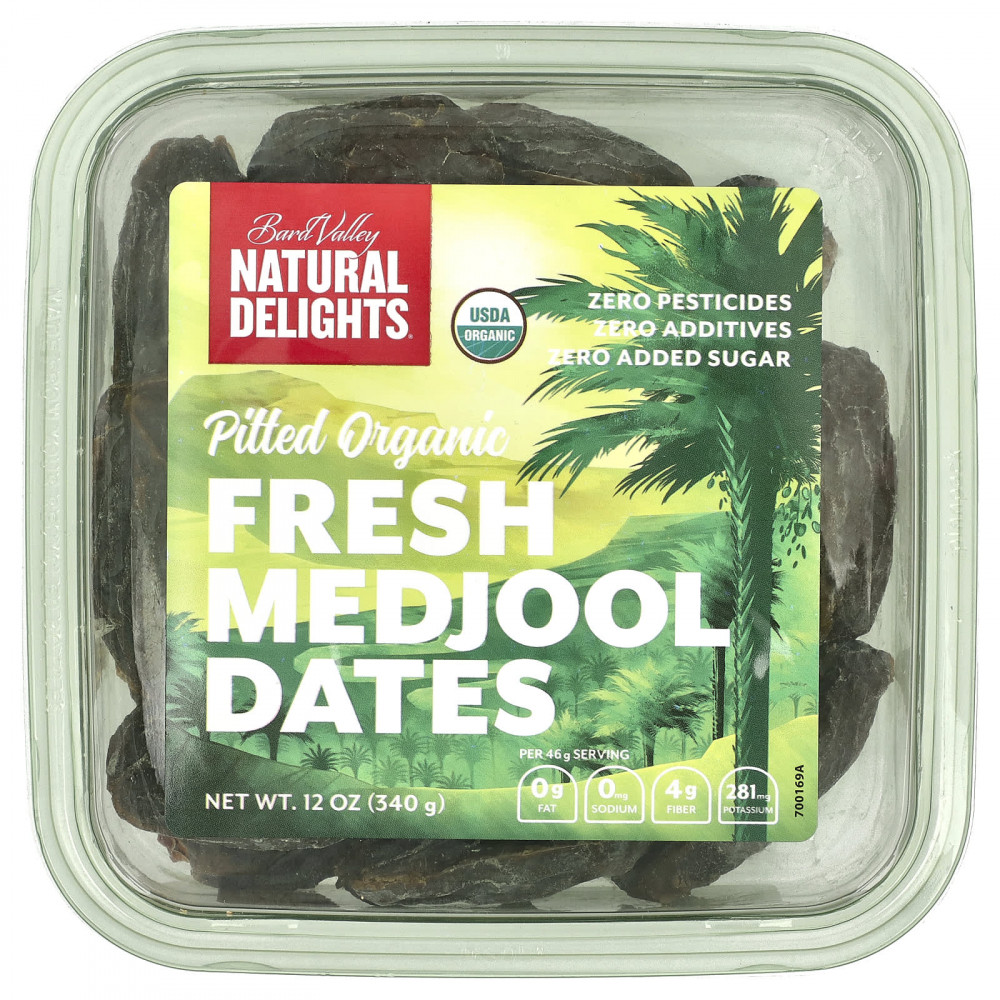 Natural Delights, Органические свежие финики со средним вкусом без косточек, 340 г (12 унций) в Москве - eco-herb.ru | изображение Natural Delights, Органические свежие финики со средним вкусом без косточек, 340 г (12 унций) в Москве - eco-herb.ru | фото