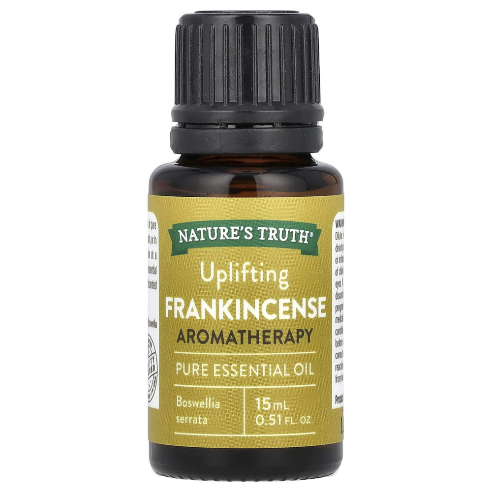 Nature's Truth, Чистое эфирное масло, бодрящий ладан, 15 мл (0,51 жидк. унц.) в Москве - eco-herb.ru | изображение Nature's Truth, Чистое эфирное масло, бодрящий ладан, 15 мл (0,51 жидк. унц.) в Москве - eco-herb.ru | фото
