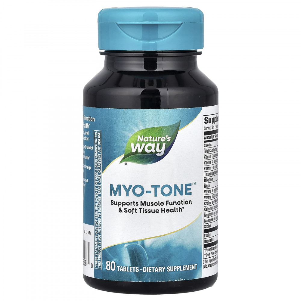 Nature's Way, Myo-Tone ™, 80 таблеток в Москве - eco-herb.ru | изображение Nature's Way, Myo-Tone ™, 80 таблеток в Москве - eco-herb.ru | фото