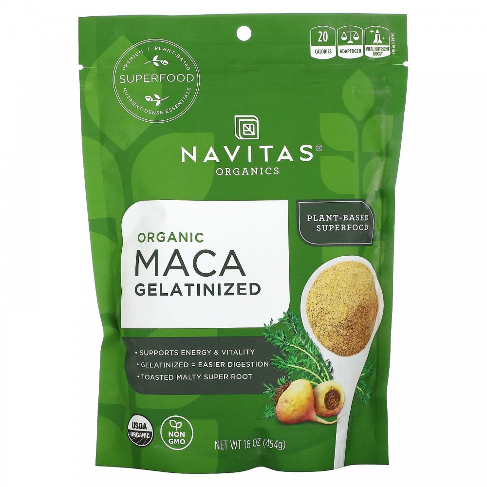 Navitas Organics, Органическая мака, желатинизированная, 454 г (16 унций)  купить в Москве