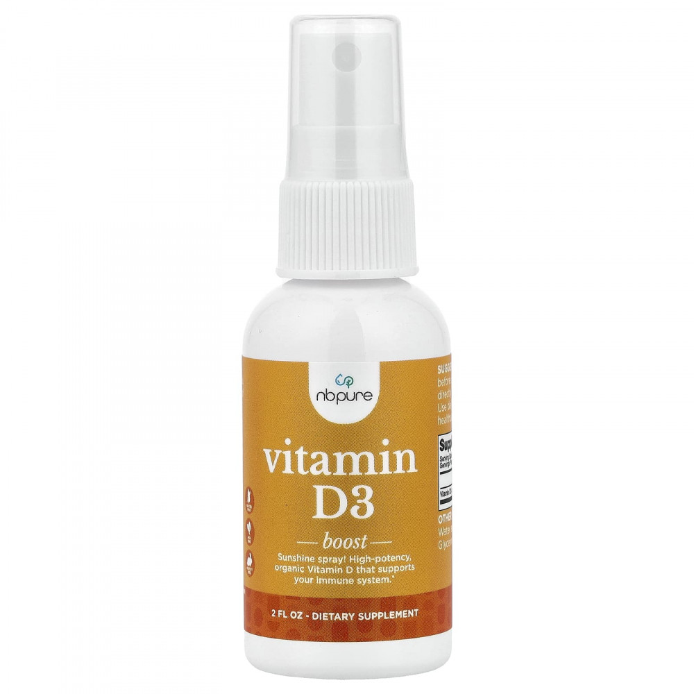 NB Pure, витамин D3 в спрее, 2 жидк. унции в Москве - eco-herb.ru | изображение NB Pure, витамин D3 в спрее, 2 жидк. унции в Москве - eco-herb.ru | фото