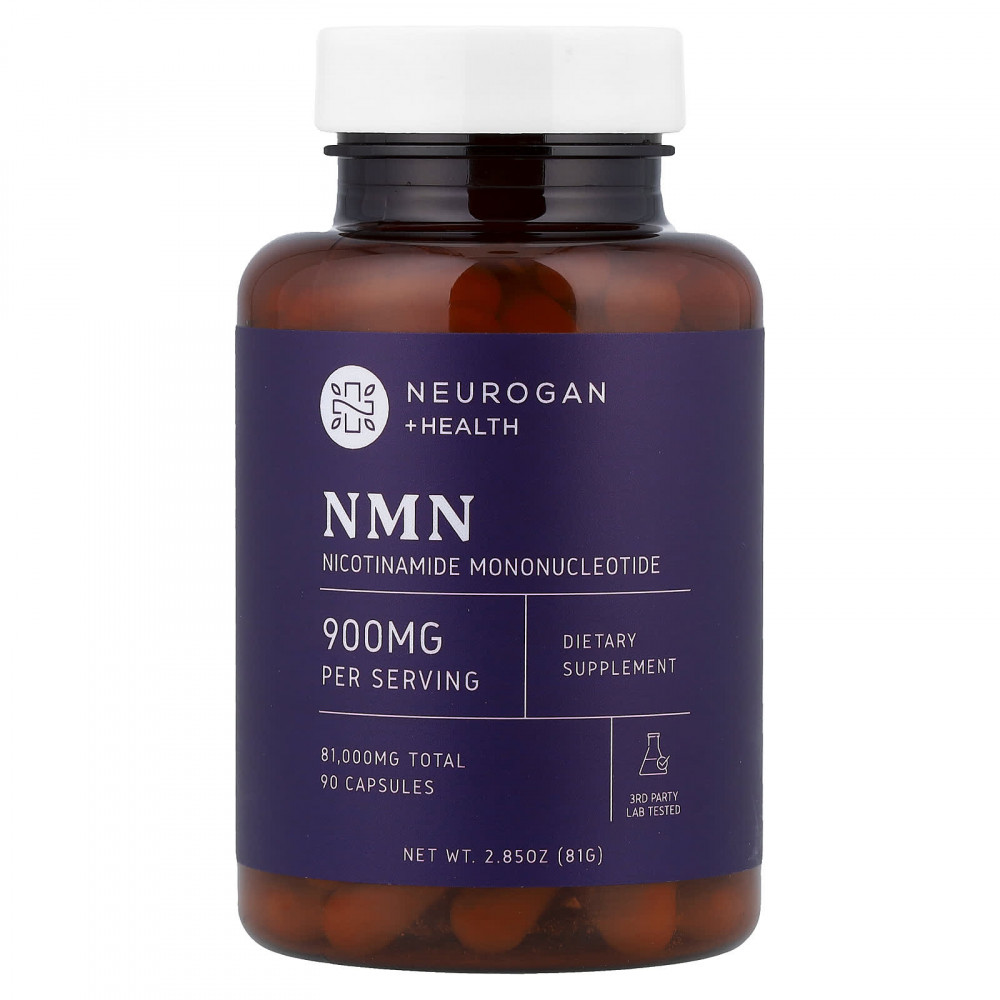 Neurogan Health, NMN, 900 мг, 90 капсул, 81 г (2,85 унции) в Москве - eco-herb.ru | изображение Neurogan Health, NMN, 900 мг, 90 капсул, 81 г (2,85 унции) в Москве - eco-herb.ru | фото