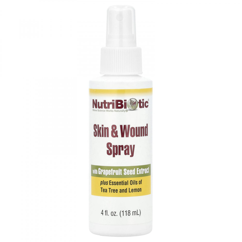 NutriBiotic, спрей для кожи и ран с экстрактом семян грейпфрута, 118 мл (4 жидк. унции) в Москве - eco-herb.ru | изображение NutriBiotic, спрей для кожи и ран с экстрактом семян грейпфрута, 118 мл (4 жидк. унции) в Москве - eco-herb.ru | фото