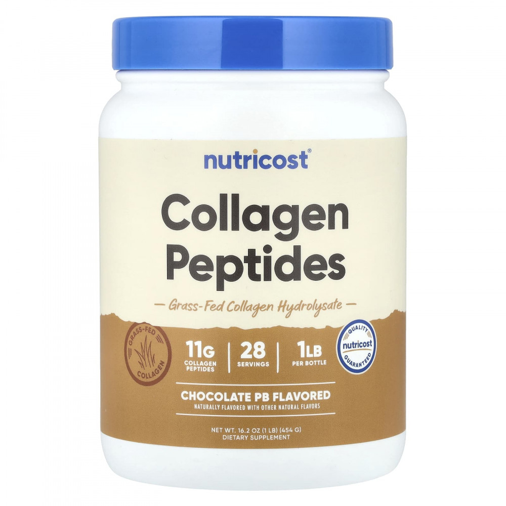 Nutricost, Collagen Peptides, шоколадные PB, 454 г (16,2 унции) в Москве - eco-herb.ru | изображение Nutricost, Collagen Peptides, шоколадные PB, 454 г (16,2 унции) в Москве - eco-herb.ru | фото