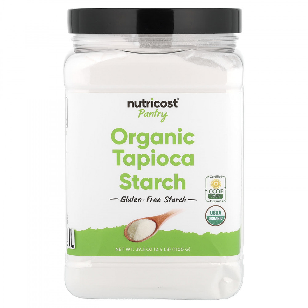 Nutricost, Pantry, органический тапиоковый крахмал, 1100 г (39,3 унции) в Москве - eco-herb.ru | изображение Nutricost, Pantry, органический тапиоковый крахмал, 1100 г (39,3 унции) в Москве - eco-herb.ru | фото