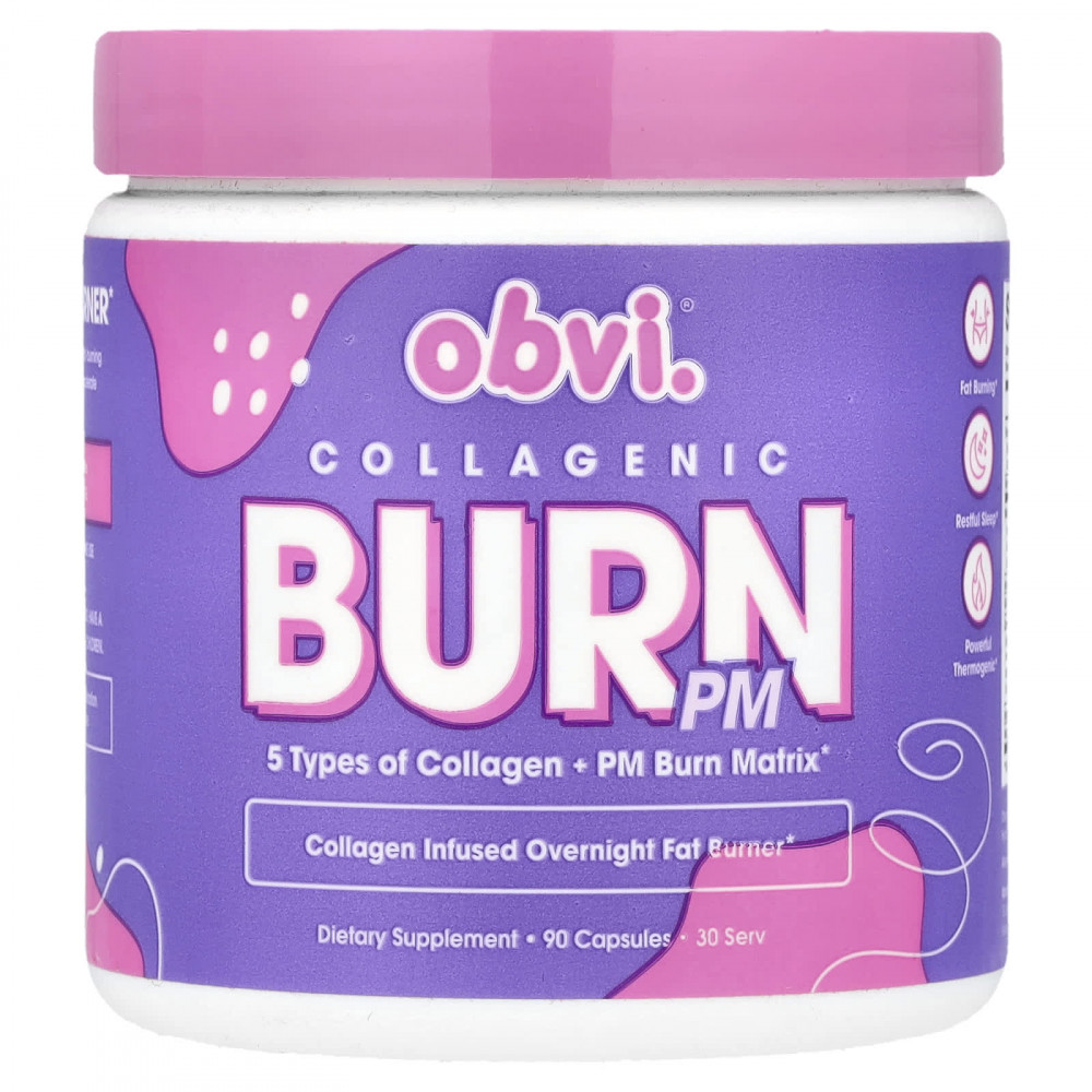 Obvi, Collagenic Burn PM, 90 капсул в Москве - eco-herb.ru | изображение Obvi, Collagenic Burn PM, 90 капсул в Москве - eco-herb.ru | фото