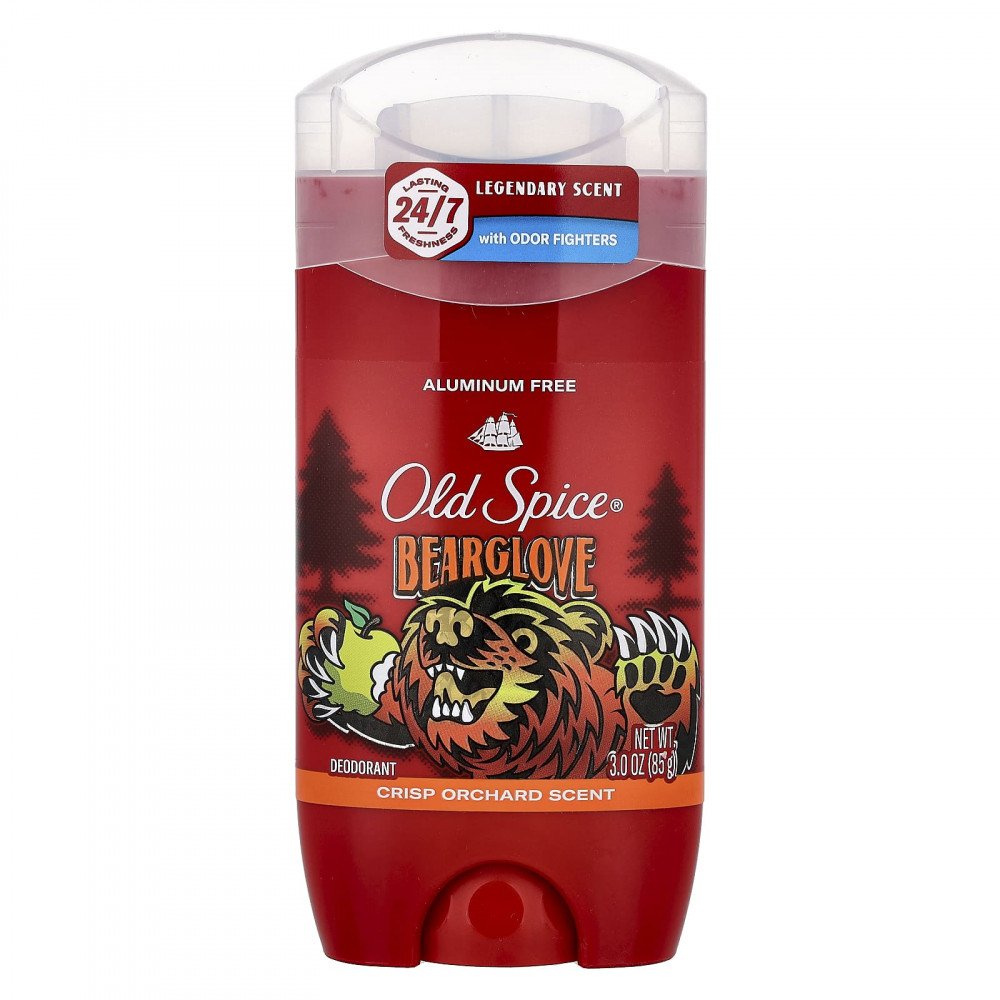 Old Spice, Bearglove, дезодорант-стик, без алюминия, фруктовый вкус, 85 г (3 унции) в Москве - eco-herb.ru | изображение Old Spice, Bearglove, дезодорант-стик, без алюминия, фруктовый вкус, 85 г (3 унции) в Москве - eco-herb.ru | фото