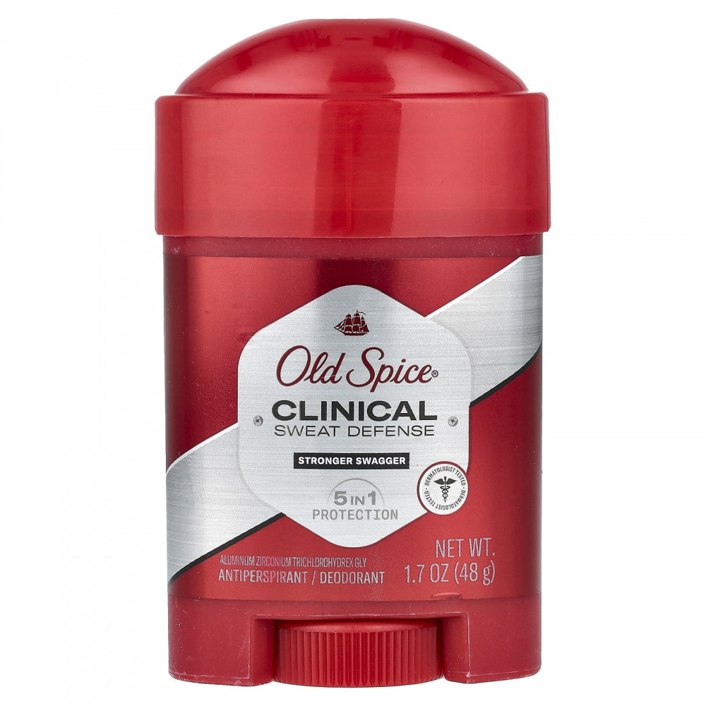 Old Spice, Clinical Sweat Defense, антиперспирант / дезодорант, для укрепления духа, 48 г (1,7 унции) в Москве - eco-herb.ru | изображение Old Spice, Clinical Sweat Defense, антиперспирант / дезодорант, для укрепления духа, 48 г (1,7 унции) в Москве - eco-herb.ru | фото