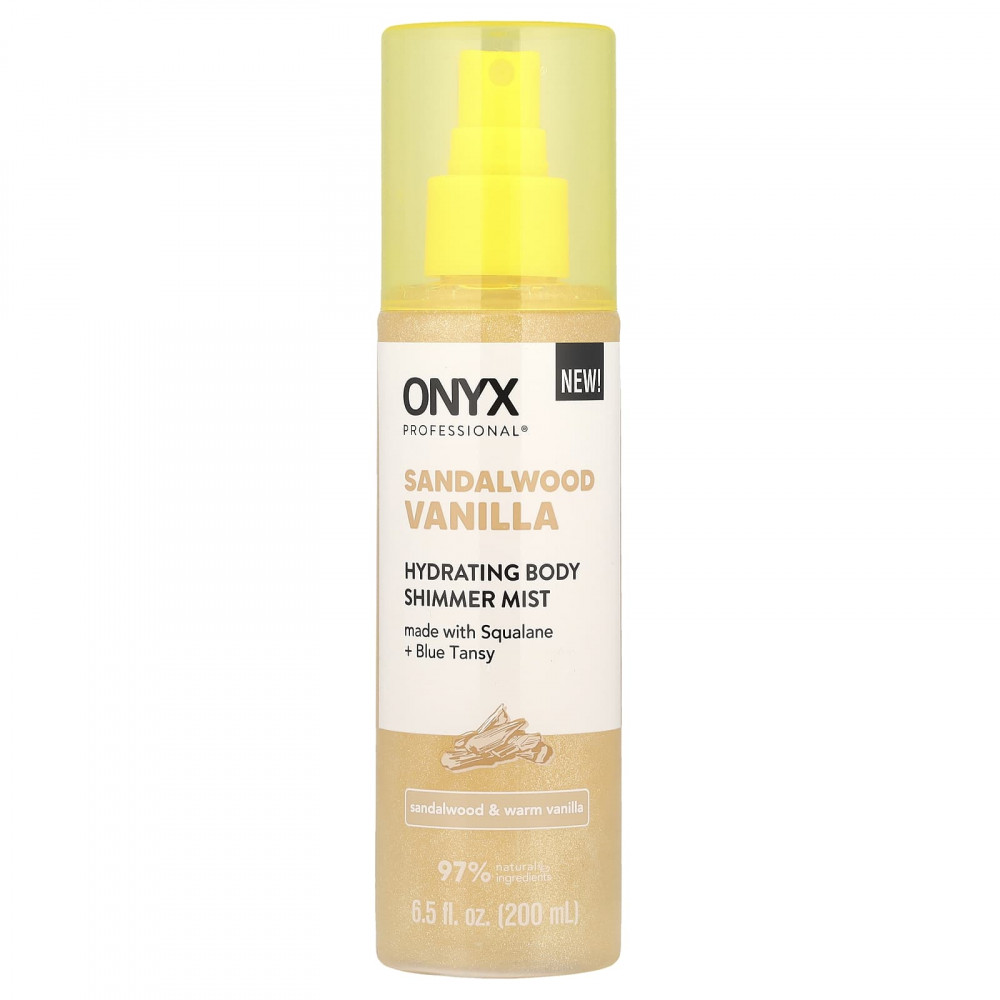 Onyx Professional, Увлажняющий спрей с мерцающим эффектом для тела, сандаловое дерево и теплая ваниль, 200 мл (6,5 жидк. Унции) в Москве - eco-herb.ru | изображение Onyx Professional, Увлажняющий спрей с мерцающим эффектом для тела, сандаловое дерево и теплая ваниль, 200 мл (6,5 жидк. Унции) в Москве - eco-herb.ru | фото