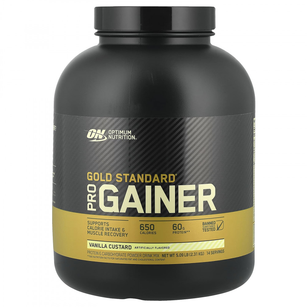 Optimum Nutrition, Gold Standard® Pro Gainer, со вкусом ванильного заварного крема, 2,31 кг (5,09 фунта) в Москве - eco-herb.ru | изображение Optimum Nutrition, Gold Standard® Pro Gainer, со вкусом ванильного заварного крема, 2,31 кг (5,09 фунта) в Москве - eco-herb.ru | фото