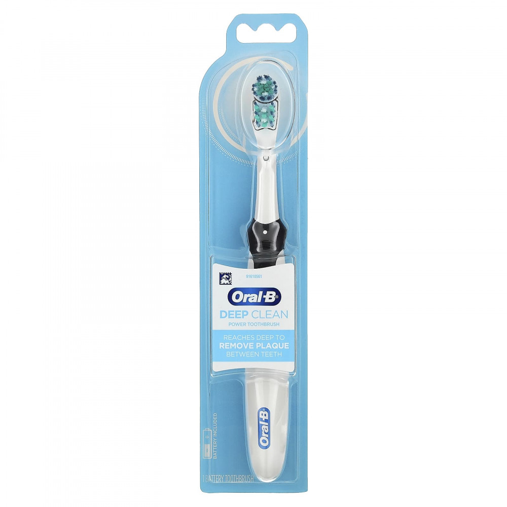 Oral-B, Deep Clean, мощная зубная щетка, 1 шт. в Москве - eco-herb.ru | изображение Oral-B, Deep Clean, мощная зубная щетка, 1 шт. в Москве - eco-herb.ru | фото