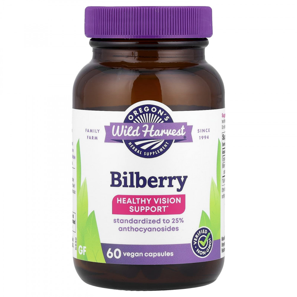 Oregon's Wild Harvest, черника, 60 веганских капсул в Москве - eco-herb.ru | изображение Oregon's Wild Harvest, черника, 60 веганских капсул в Москве - eco-herb.ru | фото