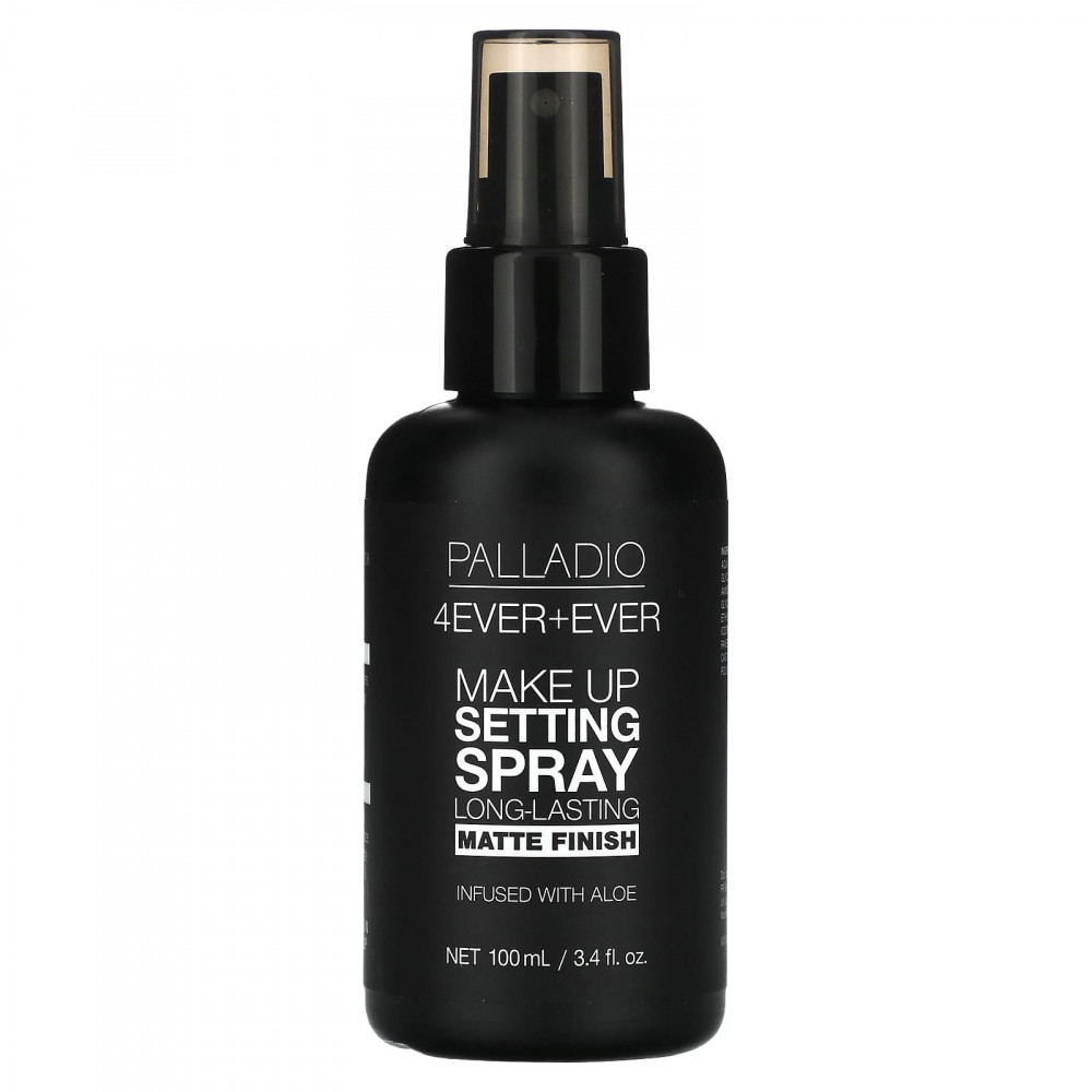 Palladio, 4Ever + Ever, спрей для фиксации макияжа, стойкое матовое покрытие, 100 мл (3,4 жидк. унц.) в Москве - eco-herb.ru | изображение Palladio, 4Ever + Ever, спрей для фиксации макияжа, стойкое матовое покрытие, 100 мл (3,4 жидк. унц.) в Москве - eco-herb.ru | фото