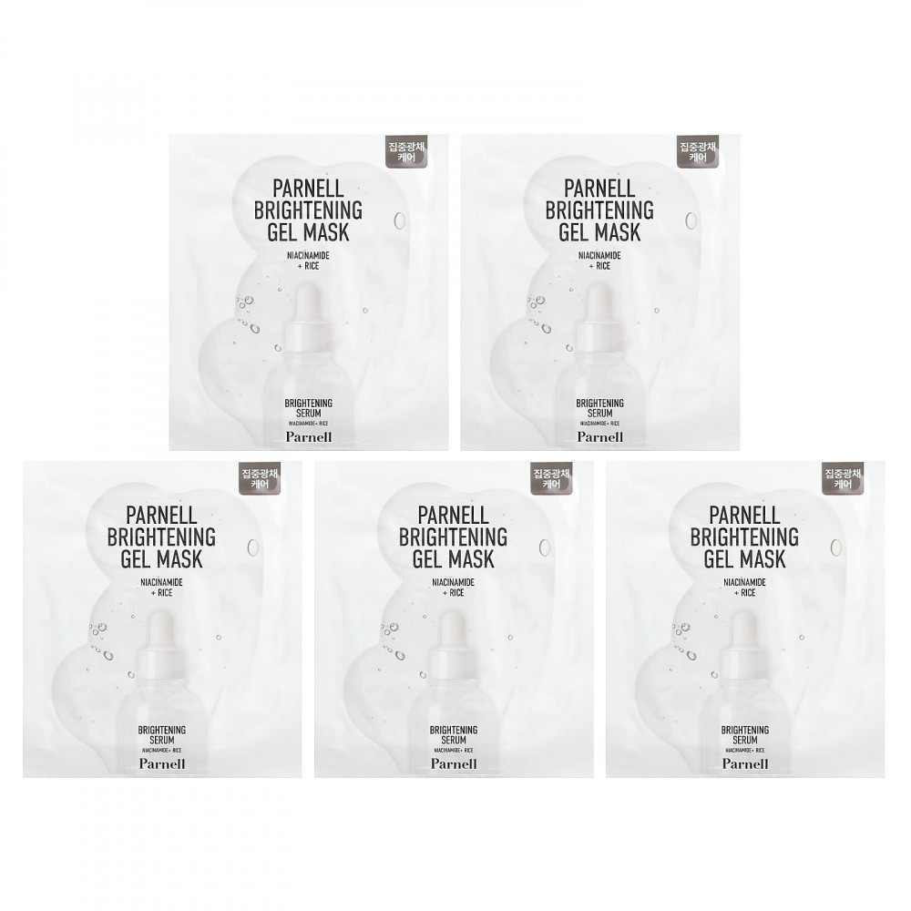 Parnell, гель для осветления кожи с никотинамидом и рисом, 5 шт. по 35 г (1,23 унции) в Москве - eco-herb.ru | изображение Parnell, гель для осветления кожи с никотинамидом и рисом, 5 шт. по 35 г (1,23 унции) в Москве - eco-herb.ru | фото