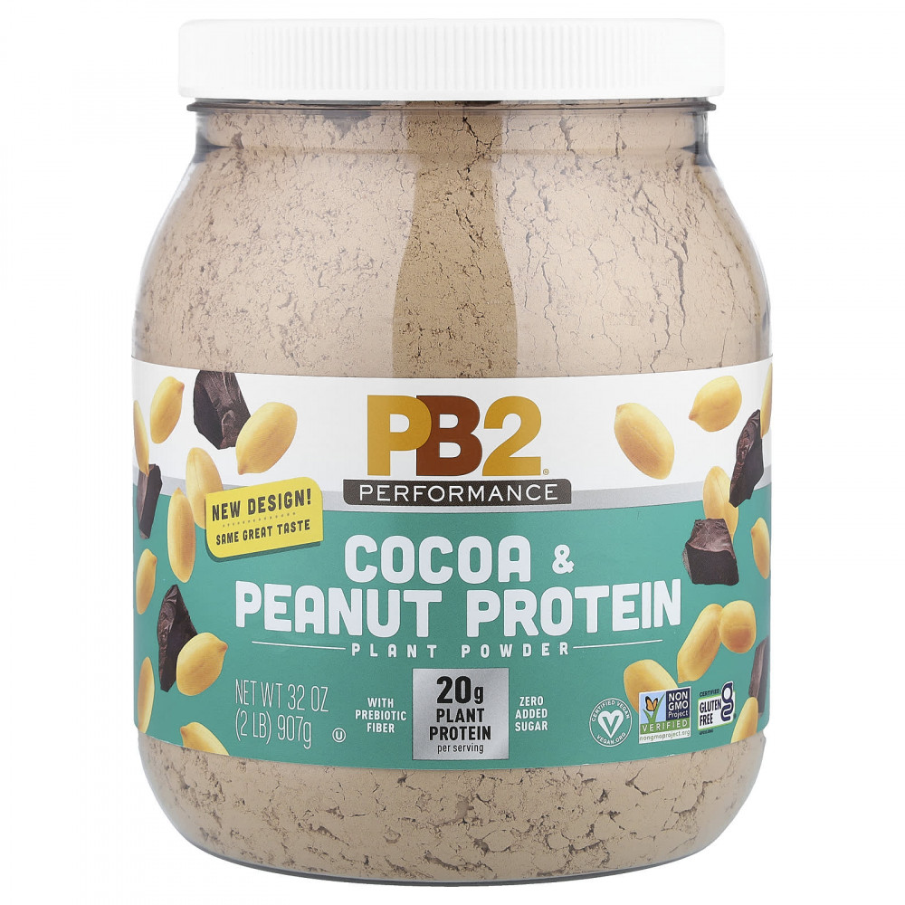 PB2 Foods, Performance, какао и арахисовый протеин, 907 г (32 унции) в Москве - eco-herb.ru | изображение PB2 Foods, Performance, какао и арахисовый протеин, 907 г (32 унции) в Москве - eco-herb.ru | фото