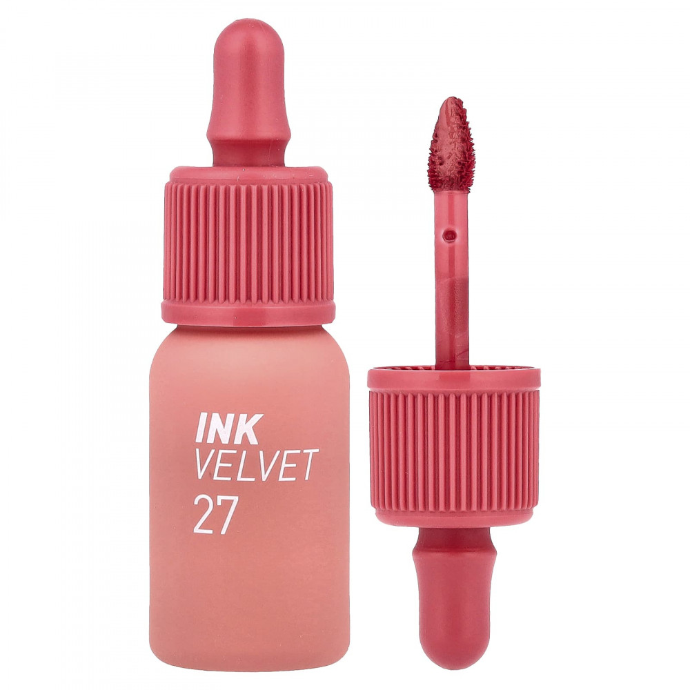 Peripera, Ink Velvet, тинт для губ, оттенок 27 клубничный нюдовый, 4 г (0,14 унции) в Москве - eco-herb.ru | изображение Peripera, Ink Velvet, тинт для губ, оттенок 27 клубничный нюдовый, 4 г (0,14 унции) в Москве - eco-herb.ru | фото