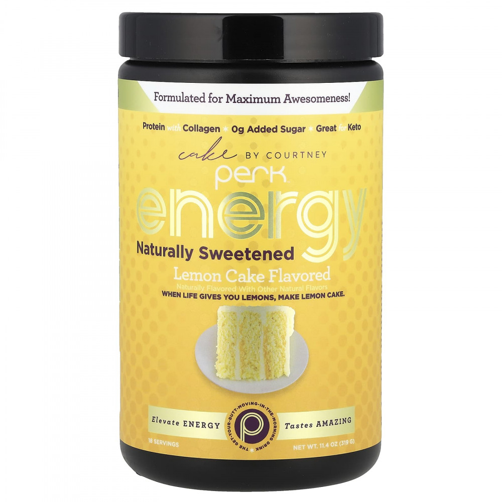 Perk Energy, Лимонный торт, 319 г (11,4 унции) в Москве - eco-herb.ru | изображение Perk Energy, Лимонный торт, 319 г (11,4 унции) в Москве - eco-herb.ru | фото