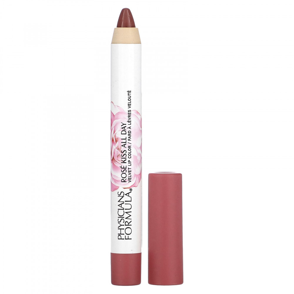 Physicians Formula, Rosé Kiss All Day, бархатная помада, 1711509 First Kiss, 4,3 г (0,15 унции) в Москве - eco-herb.ru | изображение Physicians Formula, Rosé Kiss All Day, бархатная помада, 1711509 First Kiss, 4,3 г (0,15 унции) в Москве - eco-herb.ru | фото