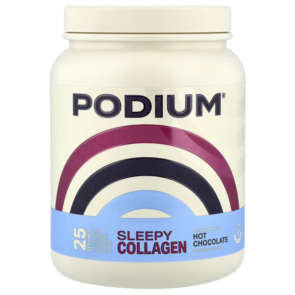 Podium Nutrition, коллаген для сна, со вкусом горячего шоколада, 633 г (1,39 фунта) в Москве - eco-herb.ru | изображение Podium Nutrition, коллаген для сна, со вкусом горячего шоколада, 633 г (1,39 фунта) в Москве - eco-herb.ru | фото