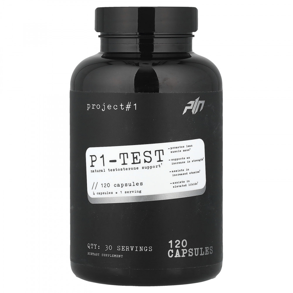Project 1 Nutrition, P1-Test, 120 капсул в Москве - eco-herb.ru | изображение Project 1 Nutrition, P1-Test, 120 капсул в Москве - eco-herb.ru | фото