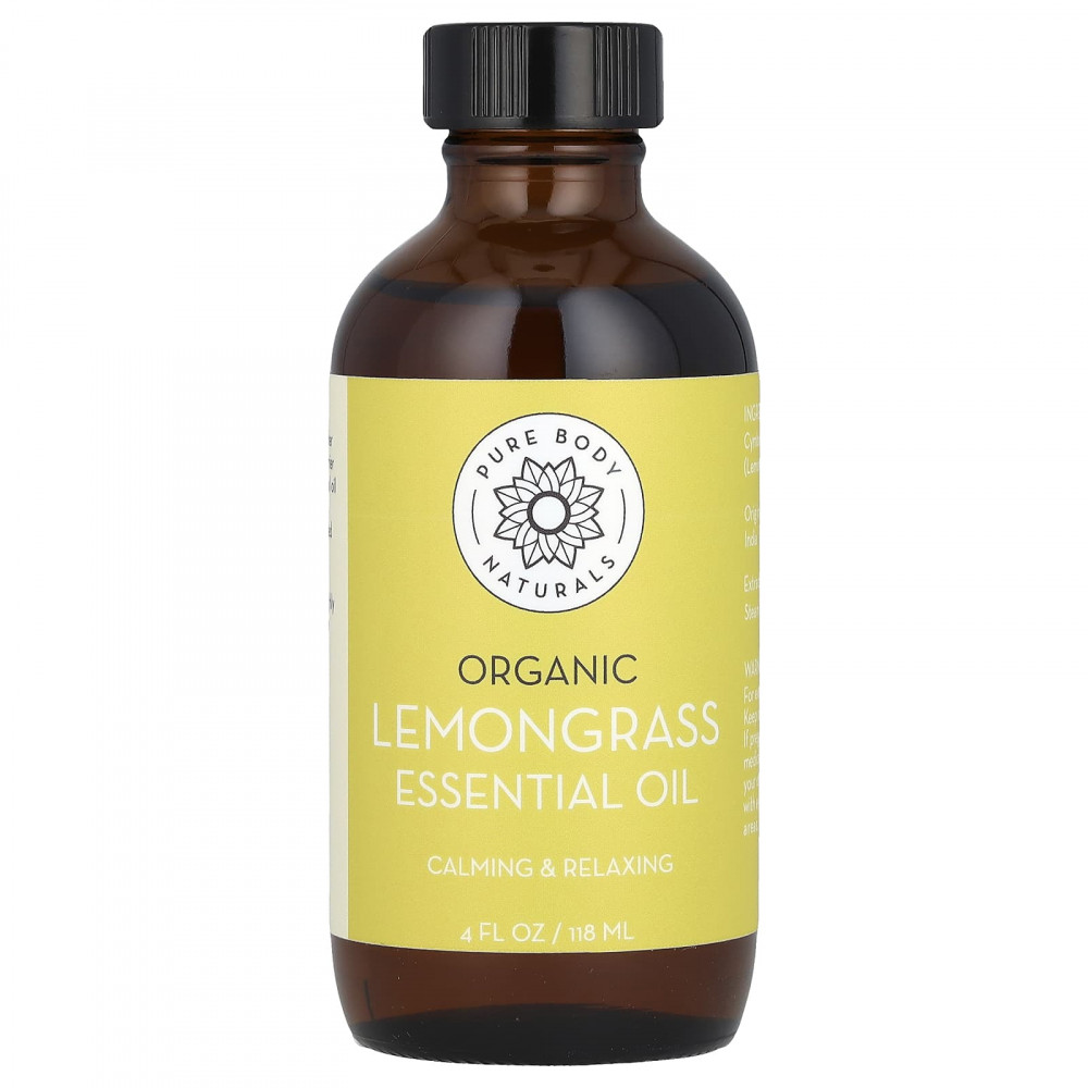 Pure Body Naturals, Органическое эфирное масло, лемонграсс, 118 мл (4 жидк. унц.) в Москве - eco-herb.ru | изображение Pure Body Naturals, Органическое эфирное масло, лемонграсс, 118 мл (4 жидк. унц.) в Москве - eco-herb.ru | фото