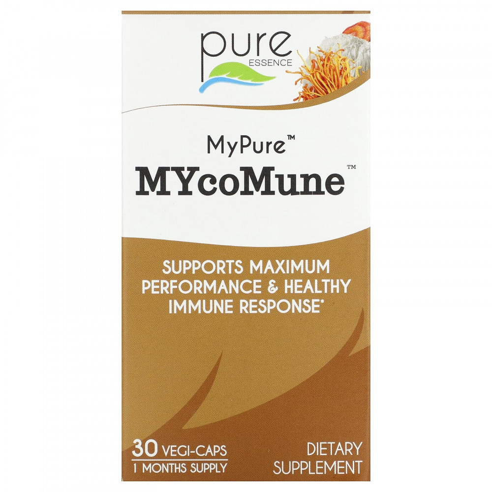 Pure Essence, MyPure, MYcoMUNE, 30 растительных капсул в Москве - eco-herb.ru | изображение Pure Essence, MyPure, MYcoMUNE, 30 растительных капсул в Москве - eco-herb.ru | фото