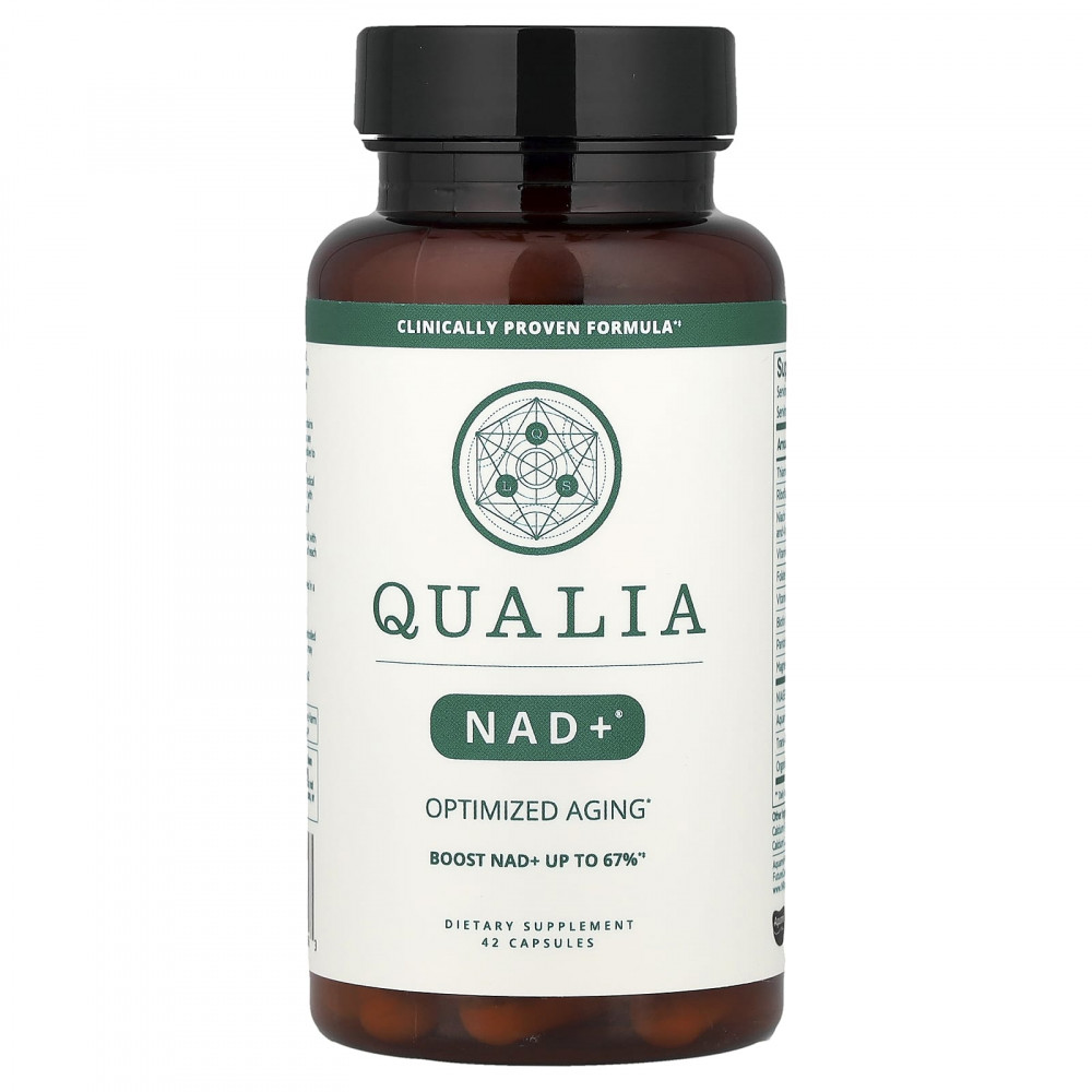 Qualia, NAD+®, 42 Capsules в Москве - eco-herb.ru | изображение Qualia, NAD+®, 42 Capsules в Москве - eco-herb.ru | фото