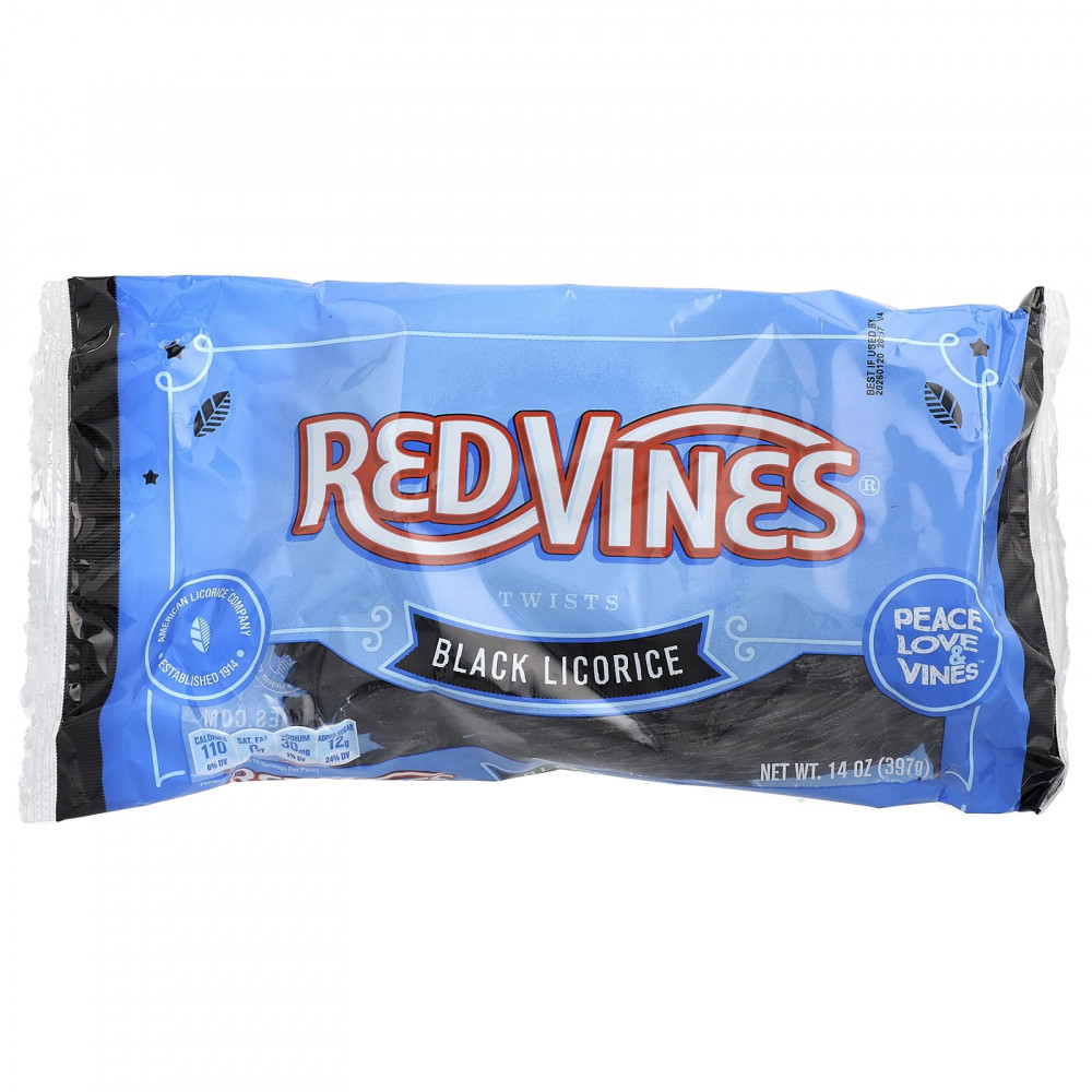 Red Vines, Twists, черная солодка, 397 г (14 унций) в Москве - eco-herb.ru | изображение Red Vines, Twists, черная солодка, 397 г (14 унций) в Москве - eco-herb.ru | фото