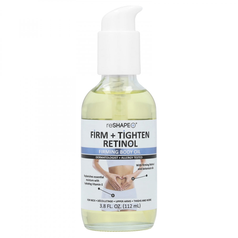 Reshape Plus, Retinol, укрепляющее масло для тела, ретинол, 112 мл (3,8 жидк. унц.) в Москве - eco-herb.ru | изображение Reshape Plus, Retinol, укрепляющее масло для тела, ретинол, 112 мл (3,8 жидк. унц.) в Москве - eco-herb.ru | фото