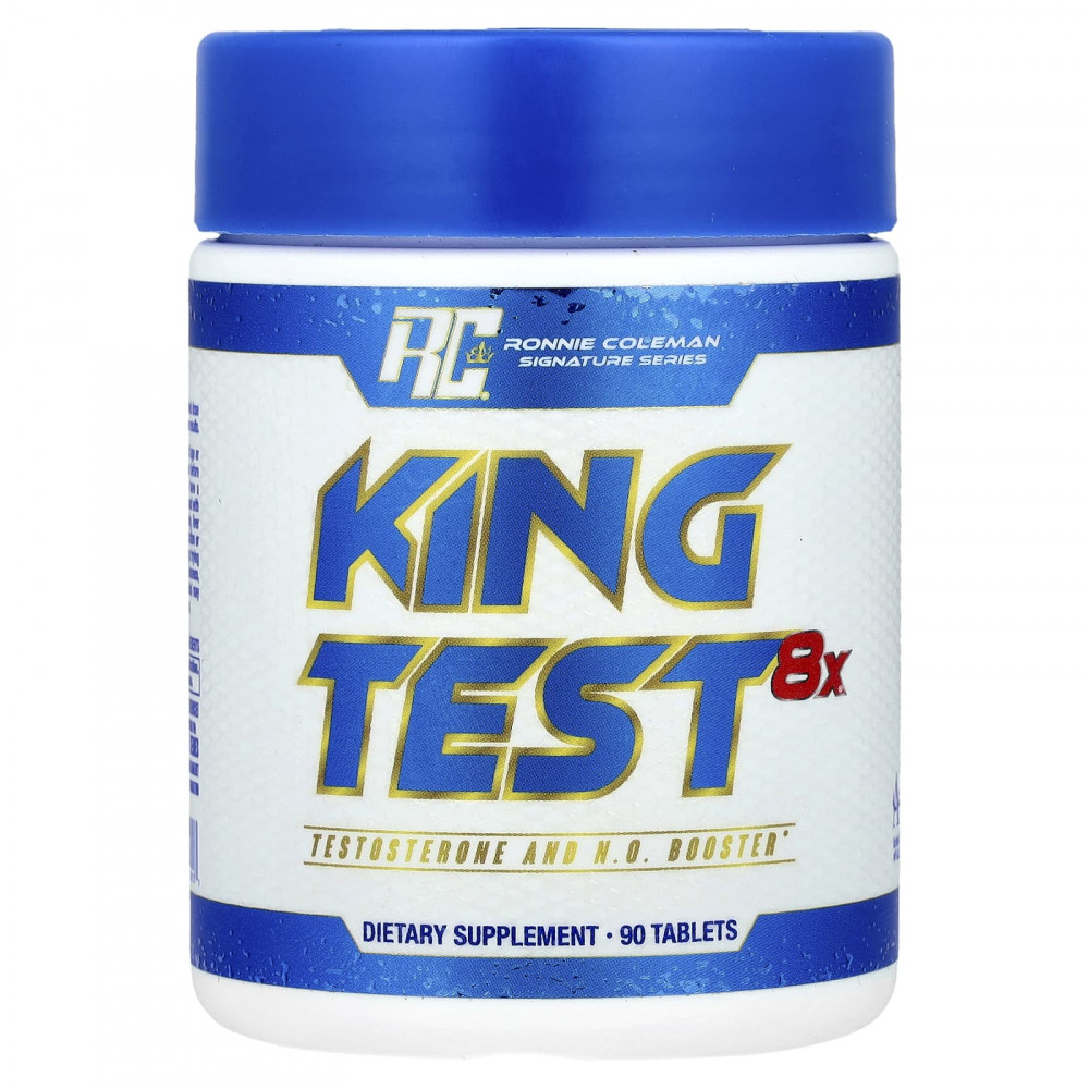 Ronnie Coleman, Signature Series, King Test 8X®, 90 таблеток в Москве - eco-herb.ru | изображение Ronnie Coleman, Signature Series, King Test 8X®, 90 таблеток в Москве - eco-herb.ru | фото