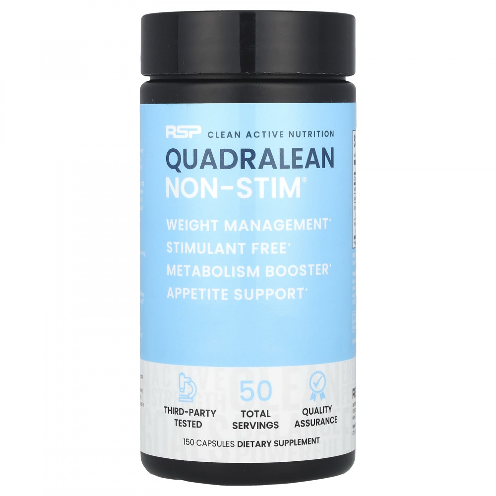 RSP Nutrition, QuadraLean Non-Stim®, 150 капсул в Москве - eco-herb.ru | изображение RSP Nutrition, QuadraLean Non-Stim®, 150 капсул в Москве - eco-herb.ru | фото