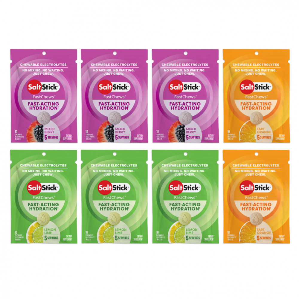 SaltStick, FastChews®, жевательные электролиты, с разными вкусами, 8 пакетиков в Москве - eco-herb.ru | изображение SaltStick, FastChews®, жевательные электролиты, с разными вкусами, 8 пакетиков в Москве - eco-herb.ru | фото