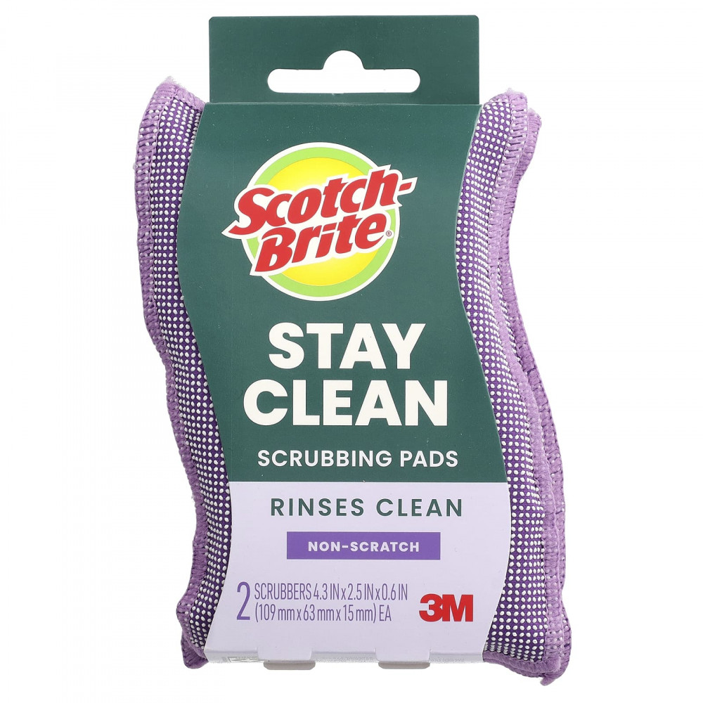 Scotch-Brite, Stay Clean, чистящие салфетки, без царапин, 2 шт. (Товар снят с продажи) в Москве - eco-herb.ru | изображение Scotch-Brite, Stay Clean, чистящие салфетки, без царапин, 2 шт. (Товар снят с продажи) в Москве - eco-herb.ru | фото