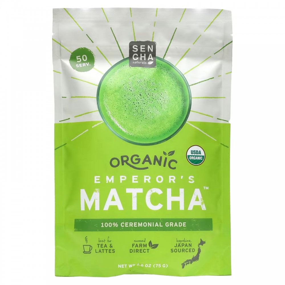 Sencha Naturals Organic Emperors s Matcha 2.6 oz 75 g