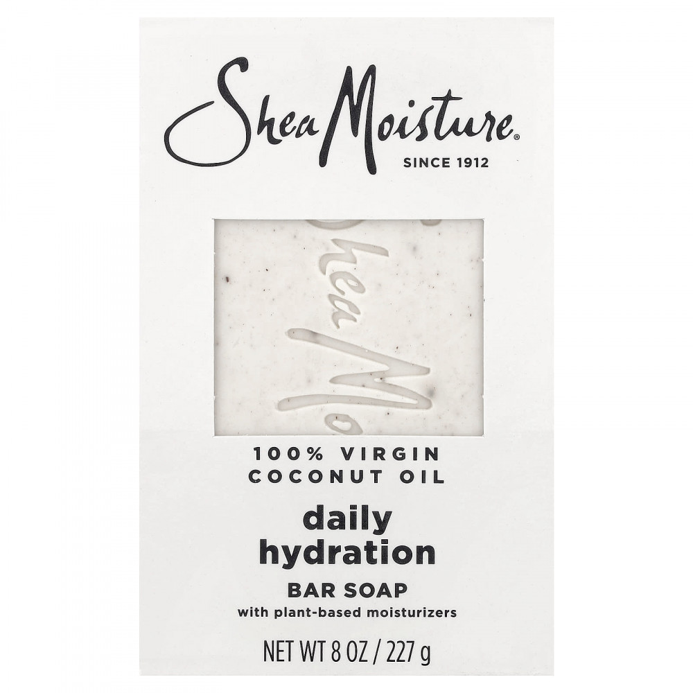 SheaMoisture, кусковое мыло для ежедневного увлажнения, 100% нерафинированное кокосовое масло, 227 г (8 унций) в Москве - eco-herb.ru | изображение SheaMoisture, кусковое мыло для ежедневного увлажнения, 100% нерафинированное кокосовое масло, 227 г (8 унций) в Москве - eco-herb.ru | фото