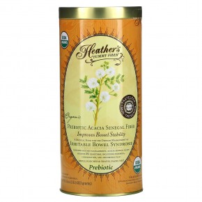 Heather's Tummy Care, Tummy Fiber, растворимая клетчатка органической сенегальской акации, 453 г (16 унций) в Москве - eco-herb.ru | фото