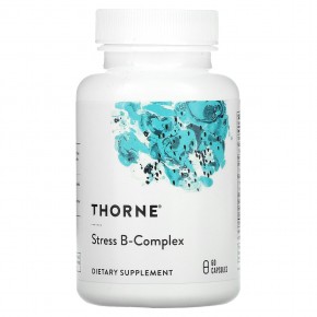 Thorne, комплекс витаминов группы B, против стресса, 60 капсул в Москве - eco-herb.ru | фото