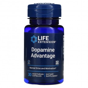 Life Extension, Dopamine Advantage, 30 вегетарианских капсул в Москве - eco-herb.ru | фото