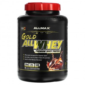 ALLMAX, Gold AllWhey, сывороточный протеин премиального качества, шоколад, 2,27 кг (5 фунтов) - описание