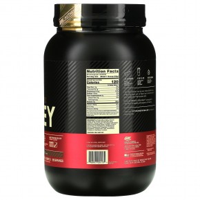 Optimum Nutrition, Gold Standard 100% Whey, протеиновая сыворотка со вкусом молочного шоколада, 907 г (2 фунта) в Москве - eco-herb.ru | фото