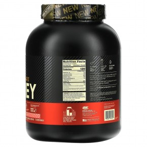 Optimum Nutrition, Gold Standard 100% Whey, сыворотка, клубника и сливки, 2,26 кг (4,98 фунта) в Москве - eco-herb.ru | фото