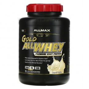 ALLMAX, Gold AllWhey, сывороточный протеин премиального качества, французская ваниль, 2,27 кг (5 фунтов) в Москве - eco-herb.ru | фото