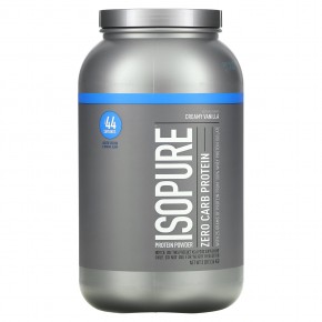 Isopure, Без углеводов, протеиновый порошок, ванильный крем, 1,36 кг (3 фунта) - описание